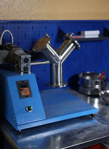 Подготовленная проба перемешивается до однородности